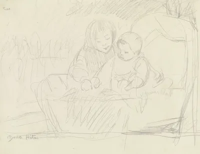Two Playing Children