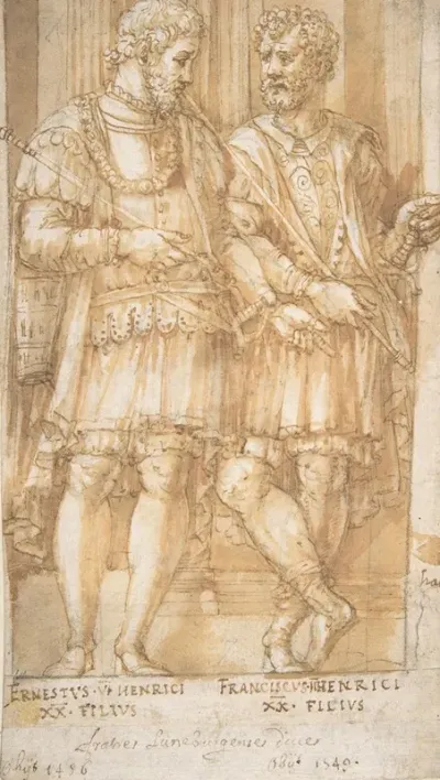 Two Princes Of The House Of Este Ernest Vi And Francis Ii