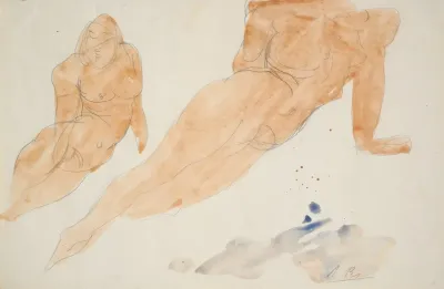 Two Reclining Nudes 2