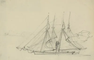Two Sailing Ships