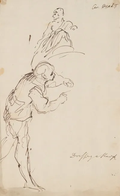 Two Sketches Of Man 2