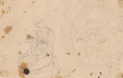 Two Sketches Of Woman 2