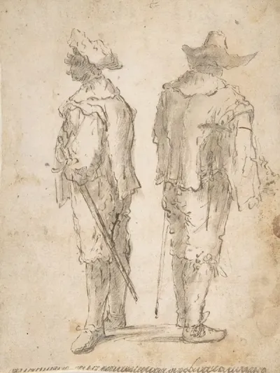 Two Standing Men