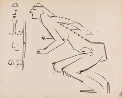 Two Studies For A Sculpture