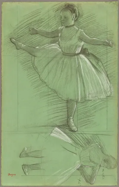 Two Studies Of Dancers 2
