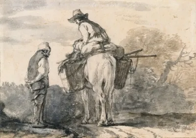 Two Travellers In Conversation