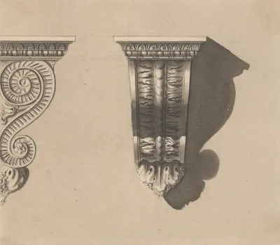 Two Views Of A Bracket