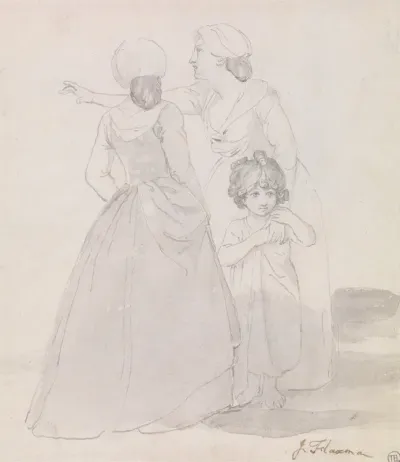 Two Women And A Child