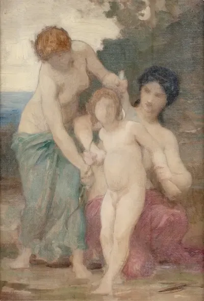 Two Women Putto