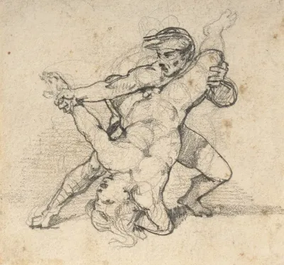 Two Wrestlers
