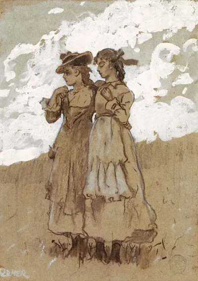 Two Young Girls