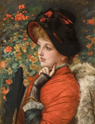 Type Of Beauty Portrait Of Mrs Kathleen Newton