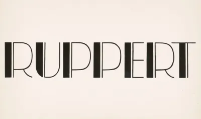 Typographical Studies For Ruppert Beer
