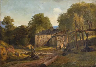 Tyrolean Landscape Study