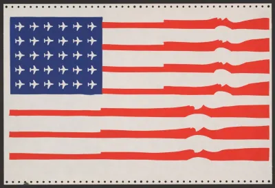U S Flag Guns For Stripes Planes For Stars