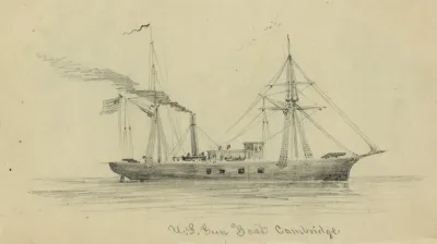 U S Gun Boat Cambridge