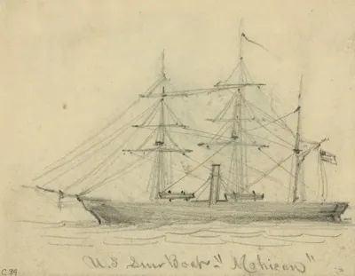 U S Gun Boat Mohican