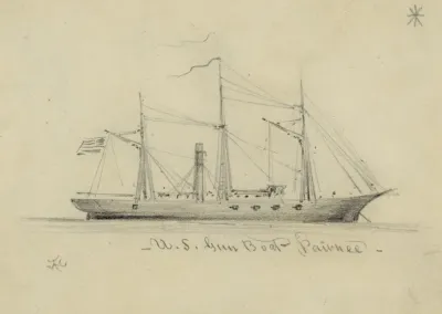 U S Gun Boat Pawnee
