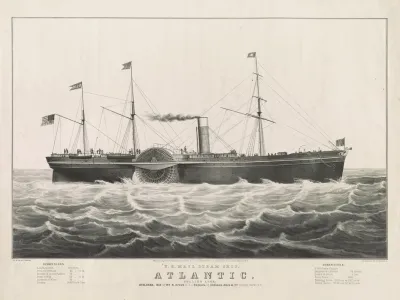 U S Mail Steam Ship Atlantic 2