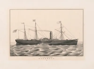 U S Mail Steam Ship Atlantic