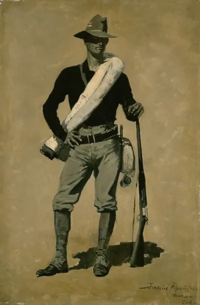 U S Soldier Spanish American War