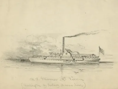 U S Steamer Mt Vernon