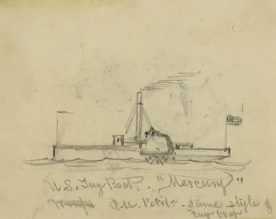 U S Tug Boat Mercury