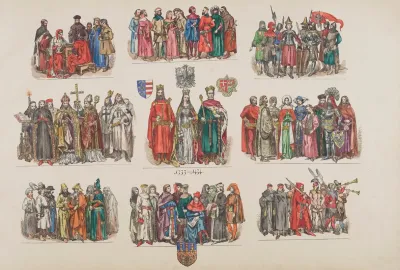 Ubiory W Polsce Clothing In Poland 1200 1795 Pl 03