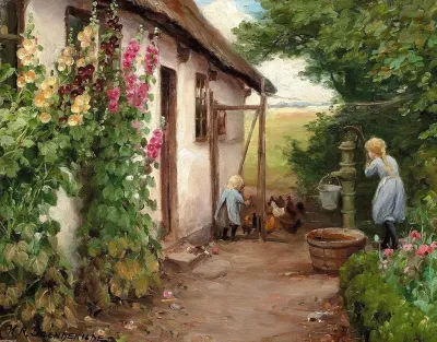 Udenfor Bondehuset