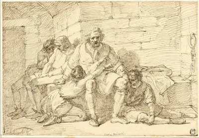Ugolino And His Sons In Prison