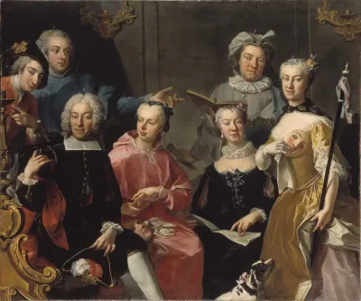 Ulrika Lovisa Tessin Carl Gustaf Tessin Erik Sparre Johan Gabriel Sack Nils Bielke Eva Bielke And Hedvig Elisabet Sack
