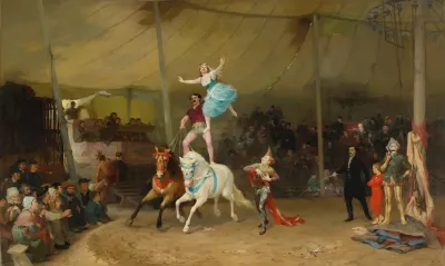 Un Cirque En Province The American Circus In France