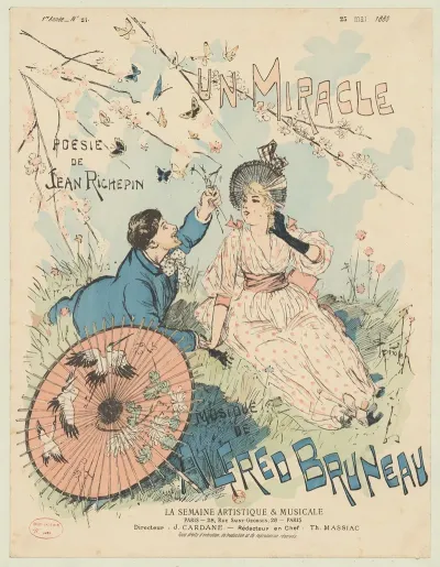 Un Miracle Poesie De Jean Richepin