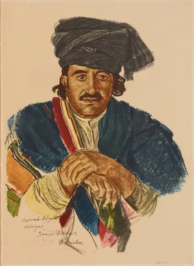 Un Notable Afghan Guirichk