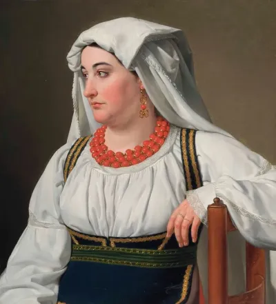 Una Ciociara Portrait Of A Roman Country Girl