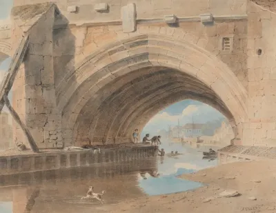 Under The Ouse Bridge Bathing