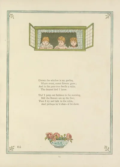 Under The Window Pictures Rhymes For Children Pl 16