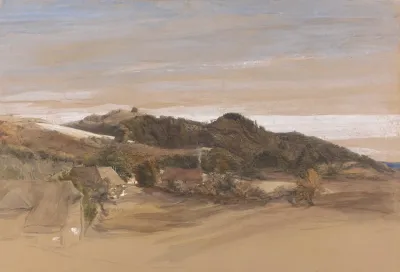 Underriver Hills Near Sevenoaks Kent From The Grounds Of J Herries Esq 2