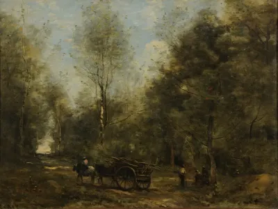 Une Allee Dans Les Bois De Wagnonville