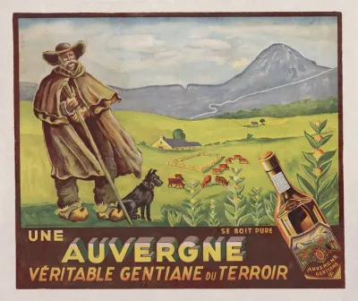 Une Auvergne Veritable Gentiane Du Terroir