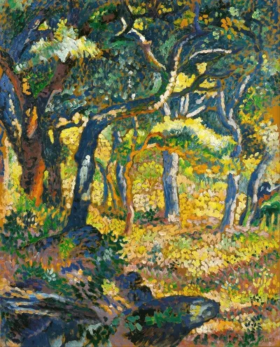 Une Clairiere En Provence Etude