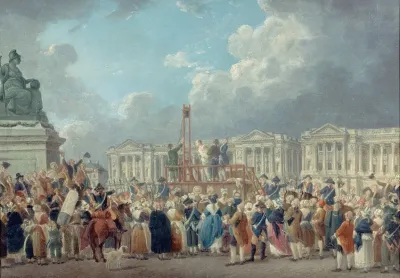 Une Execution Capitale Place De La Revolution