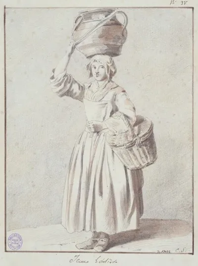 Une Jeune Laitiere