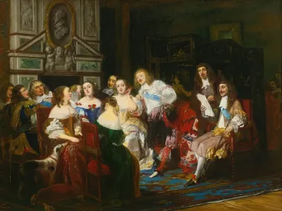 Une Lecture Chez Madame De Sevigne