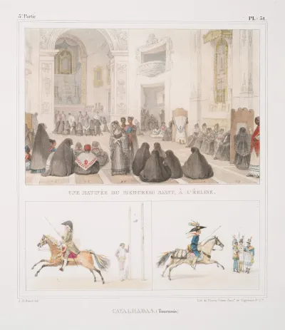 Une Matinee Du Mercredi Saint A Leglise Cavalhadas Tournois