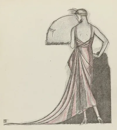 Une Robe Du Soir De Worth