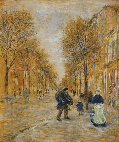 Une Rue A Asnieres