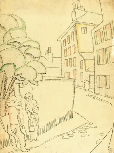 Une Rue A Montmartre