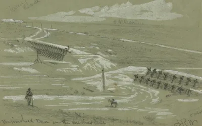 Unfinished Dam On The Enemies Line