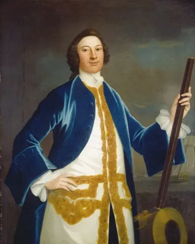 Unidentified British Navy Officer